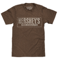 Hershey's Milk Chocolate T-Shirt - Brown Heather by Tee Luv