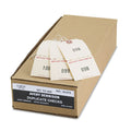 Avery Duplicate Auto Park Tags, 1-500, 4.75 x 2.38, Manila, 500/Box