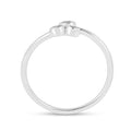 Lab Grown Diamond Open Ring by Fine Color Jewels