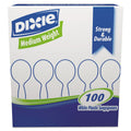 Dixie Plastic Cutlery, Heavy Mediumweight Soup Spoon, 100/Box