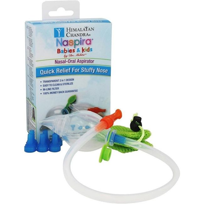 Himalayan Chandra Naspira, Nasal-oral Aspirator - Babies & Kids by Pasteur Pharmacy