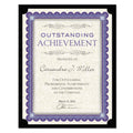 Southworth Certificate Holder, Black, 105lb Linen Stock, 12 x 9.5, 10/Pack
