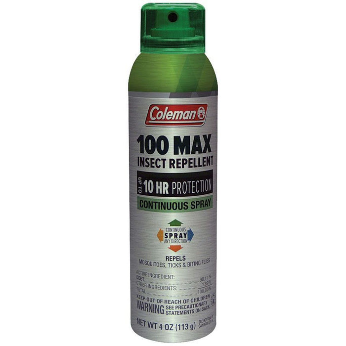 Coleman Insect Repellent 100 Deet Max Spray 4 Oz by Pasteur Pharmacy