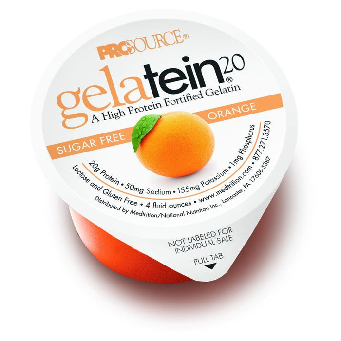Medtrition Gelatein 20 Orange Oral Protein Supplement, 4 Oz. Cup by Pasteur Pharmacy