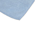 Endust Large-Sized Microfiber Towels Two-Pack, 15 x 15, Unscented, Blue, 2/Pack