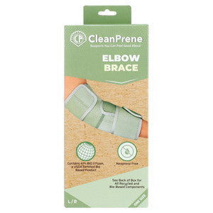 CleanPrene Elbow Support, Sustainable, Biobased Support, One Size by Pasteur Pharmacy