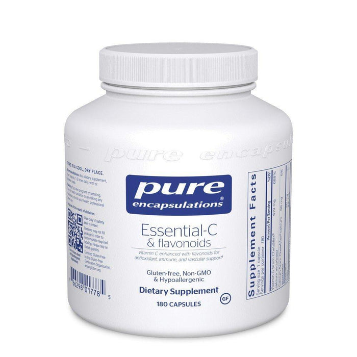 Pure Encapsulations Essential- C & Flavonoids 180 Capsules by Pasteur Pharmacy
