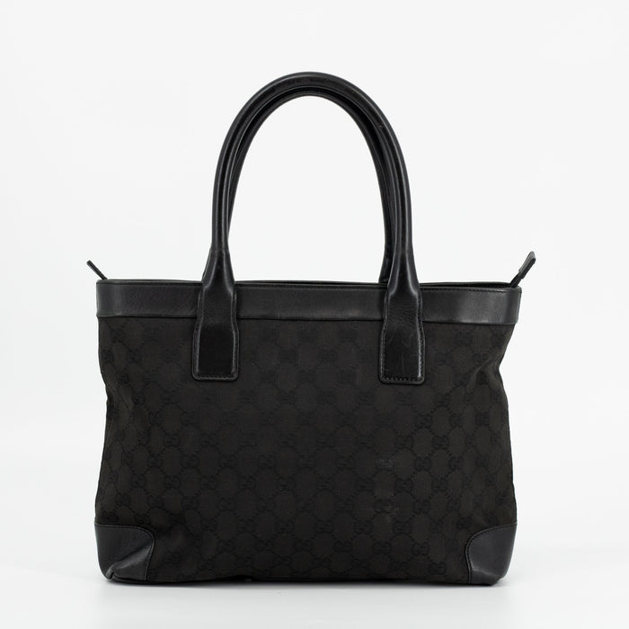 Gucci GG Canvas Black Tote Bag #1617 by Bolt Boutique