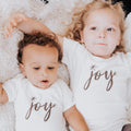 graphic bodysuit | joy black by Finn + Emma