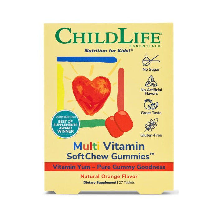 ChildLife® Essentials Multi Vitamin & Mineral – Natural Orange Flavor (Soft Melt Tablets) by Pasteur Pharmacy