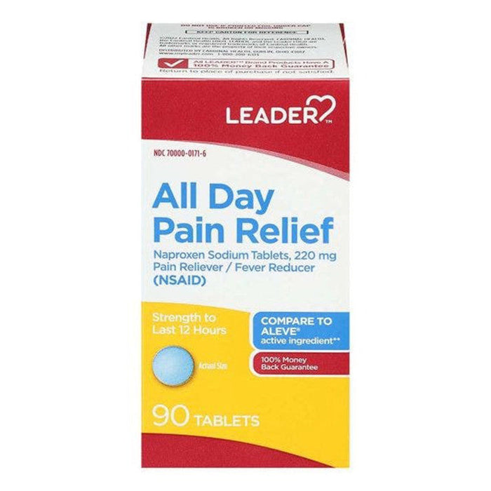 Leader Health Care All Day Pain Relief Tablets by Pasteur Pharmacy