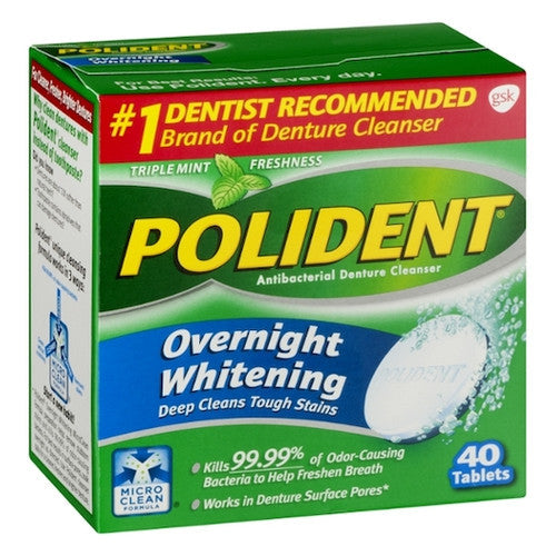 Polident Overnight Tablets by Pasteur Pharmacy