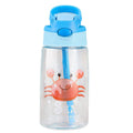 16.2oz Leak-proof Kids Water Bottle with Straw Push Button by DailySale
