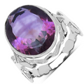 Sterling Silver Amethyst Jewelry Sets by Fine Color Jewels