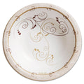Dart Symphony Paper Dinnerware, Heavyweight Bowl, 12 oz, Tan, 125/Pack