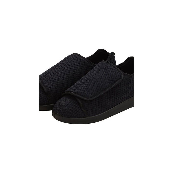Silverts Men’s Double-Extra Wide Slip-Resistant Slippers For Seniors 14 Black by Pasteur Pharmacy