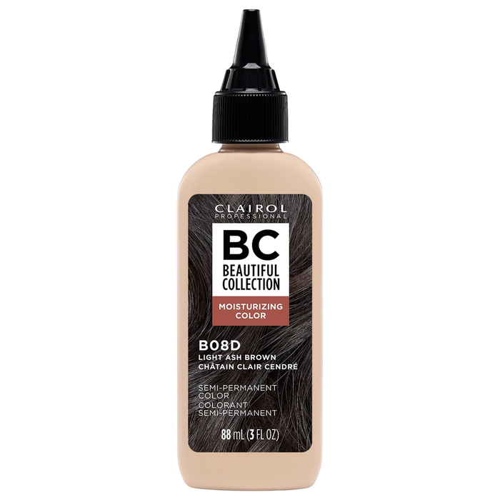 Clairol Professional Beautiful Collection B08D Light Ash Brown 3 Oz by Pasteur Pharmacy