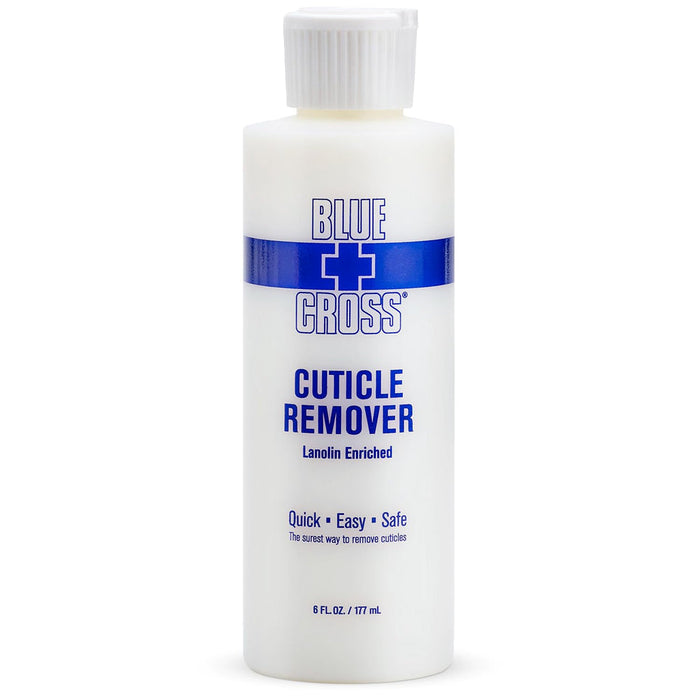 Blue Cross Professional Hydrating Liquid Cuticle Remover – With Lanolin (6 fl oz) by Pasteur Pharmacy
