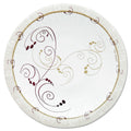 Dart Symphony Paper Dinnerware, Heavyweight Bowl, 12 oz, Tan, 125/Pack, 8 Packs/Carton