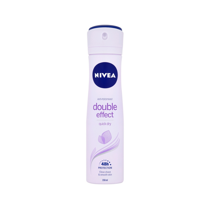 Nivea Double Effect Quick Dry 48H Deodorant 150ml by Pasteur Pharmacy