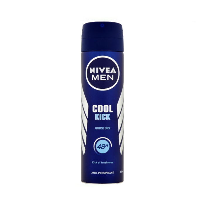 Nivea Men Cool Kick, Antiperspirant V Spreji 150 Ml by Pasteur Pharmacy