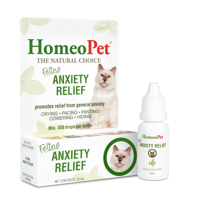 HomeoPet Feline Anxiety Relief 15mL For Cats by Price Is Right Miami