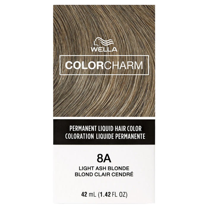 Wella Color Charm Permanent Liquid Haircolor 8A/740.5 Light Ash Blonde 1.4 Oz by Pasteur Pharmacy