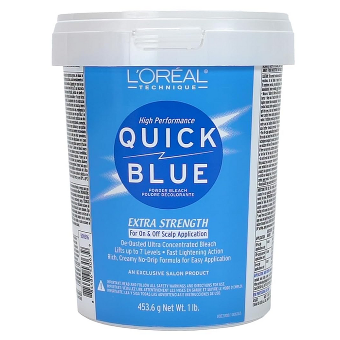 L'Oreal Quick Blue Powder Bleach Extra Strength, 1 Lb by Pasteur Pharmacy