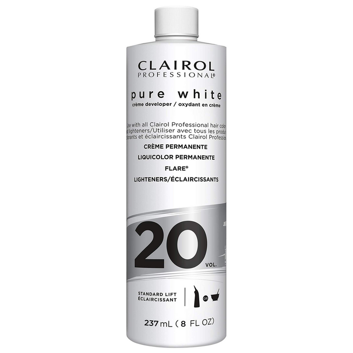 Clairol Professional Pure White Creme Developer 20 Volume 8 Oz by Pasteur Pharmacy