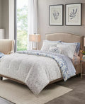 Madison Park Essentials Queen Thelma Reversible Comforter Set with Bed Sheets by Vanessa Jane