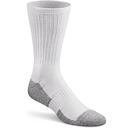 Dr. Comfort Diabetic Crew Socks - White Large by Pasteur Pharmacy