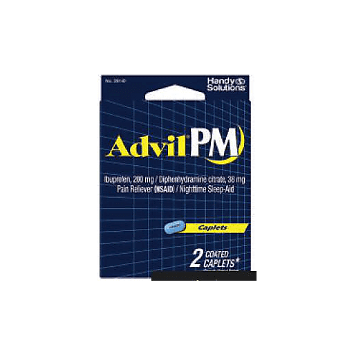 Handy Solutions Advil Pm - Caplets by Pasteur Pharmacy