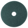 3M Low-Speed High Productivity Floor Pads 5300, 19" Diameter, Blue, 5/Carton