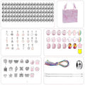 165-Piece: Gorgeous Color Beads DIY Handmade Children's Bracelet Set by DailySale
