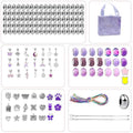 165-Piece: Gorgeous Color Beads DIY Handmade Children's Bracelet Set by DailySale