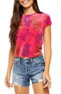 Free People Bright Eyes Velvet T-Shirt by Vanessa Jane