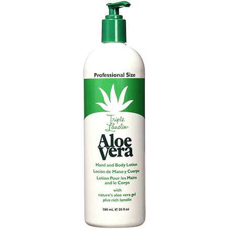 Triple Lanolin Aloe Ounce Hand And Body Lotion Pump, 20 Oz by Pasteur Pharmacy