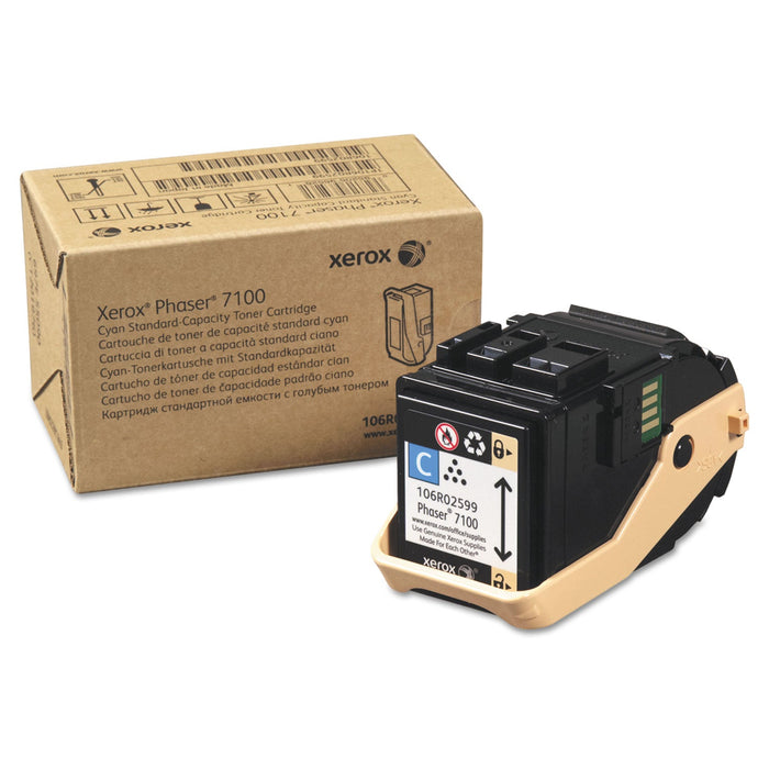 Xerox 106R02599 Toner, 4,500 Page-Yield, Cyan