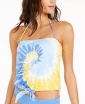 Michael Kors Tie-Dye Tie-Hem Tankini Top Women’s Swimsuit, Medium by Vanessa Jane