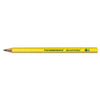 Dixon Ticonderoga Beginners Woodcase Pencil with Microban Protection, HB (#2), Black Lead, Yellow Barrel, Dozen