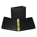 Samsill Classic Collection Ring Binder, 3 Rings, 2" Capacity, 11 x 8.5, Black