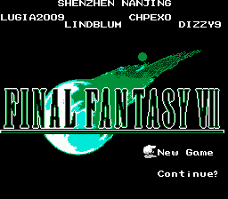 FF7 Advent Children NES Game Nintendo System ROM Hack Final Fantasy by VintageVideoGameStore