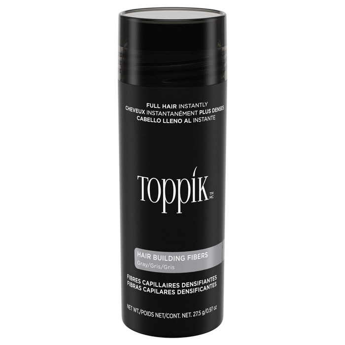 Toppik Hair Building Fibers 27.5 G / 0.97 Oz - Gray by Pasteur Pharmacy