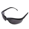 MCR Klondike Safety Glasses, Matte Black Frame, Gray Lens