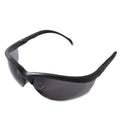 MCR Klondike Safety Glasses, Matte Black Frame, Gray Lens, 12/Box
