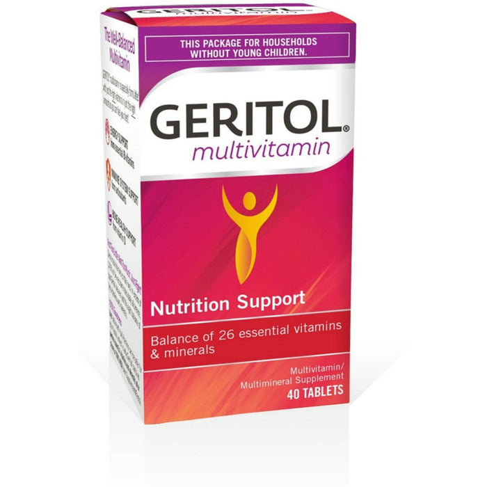 Geritol Multivitamin Nutrition Support Tablets 40 ct by Pasteur Pharmacy