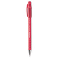 Paper Mate FlexGrip Ultra Ballpoint Pen, Stick, Medium 1 mm, Red Ink, Red Barrel, Dozen