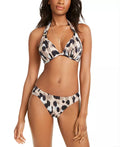 Bar III Leopard Printed Hipster Bikini Bottoms, Size Small by Vanessa Jane