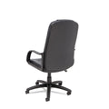 Alera Sparis Executive High-Back Swivel/Tilt Bonded Leather Chair, Supports Up to 275 lb, 18.11" to 22.04" Seat Height, Black