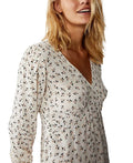 Cotton on Woven Pepa Long Sleeve Sexy Mini Dress by Vanessa Jane